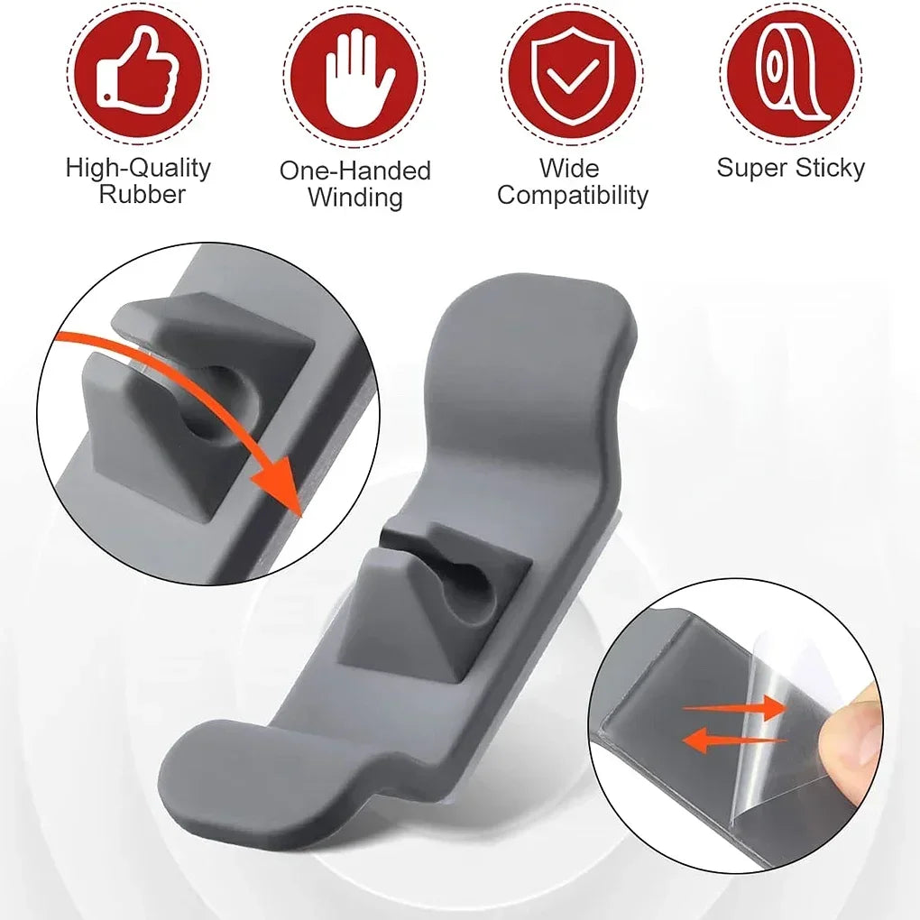 4Pcs Cord Storage Cable Wrap Attachment Compatible with for Kitchenaid Stand Mixer as Kitchen Aid Cable Organizer