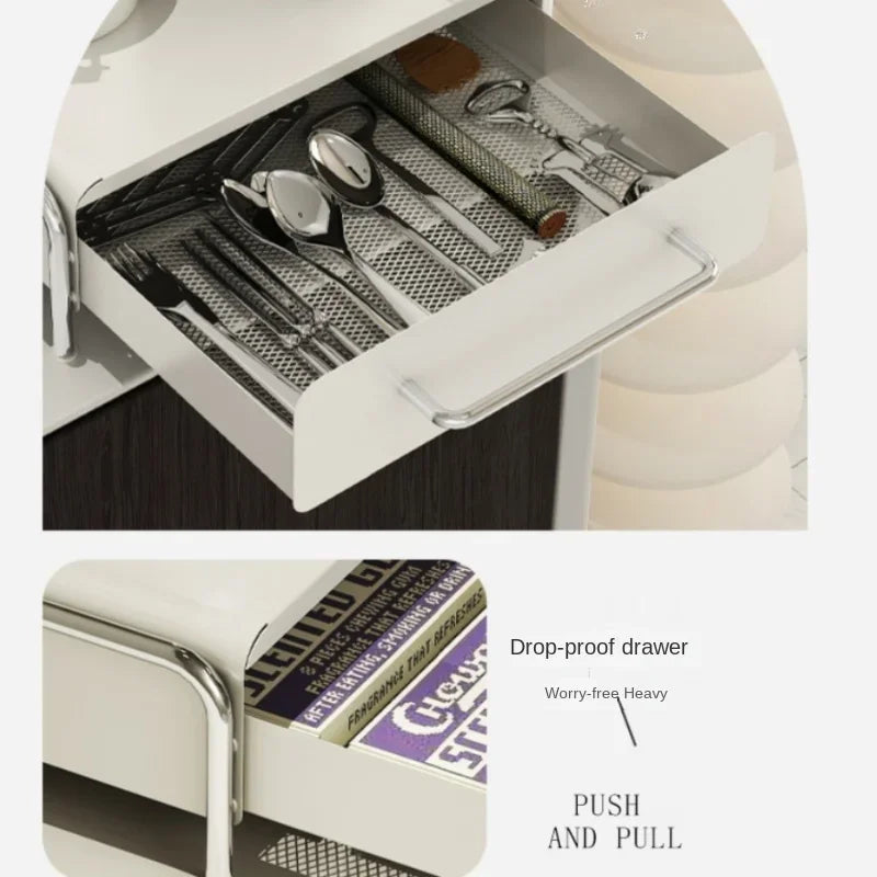 New Capsule Coffee Display Rack Storage Drawer Bar Ins Wind Table Top Tea Bag Storage Box Coffee Machine Base Drawer