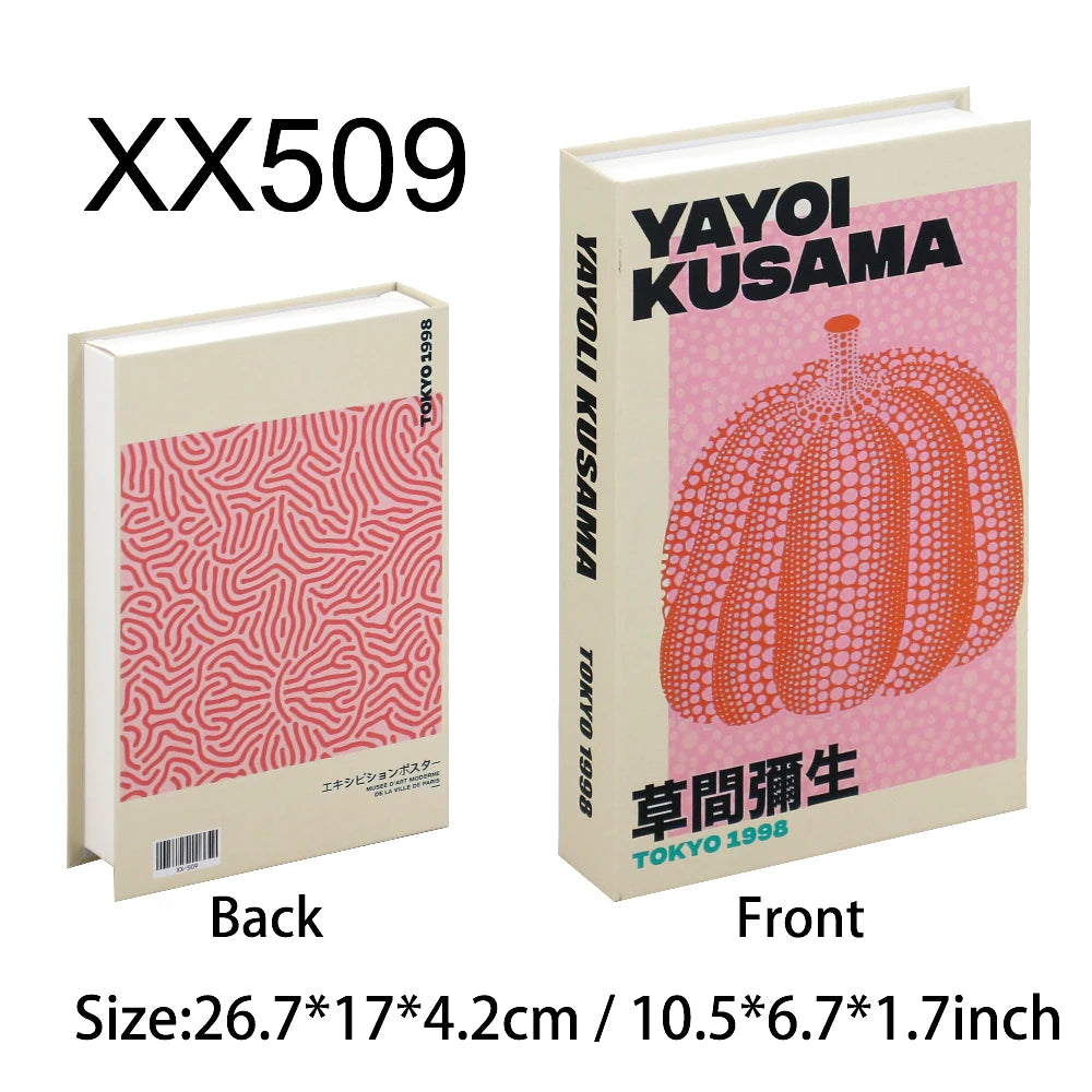New Fashion Fake Books for Decoration Box Storage Luxury Decorative Book Coffee Table Bedroom Bookends Shooting Props Home Decor