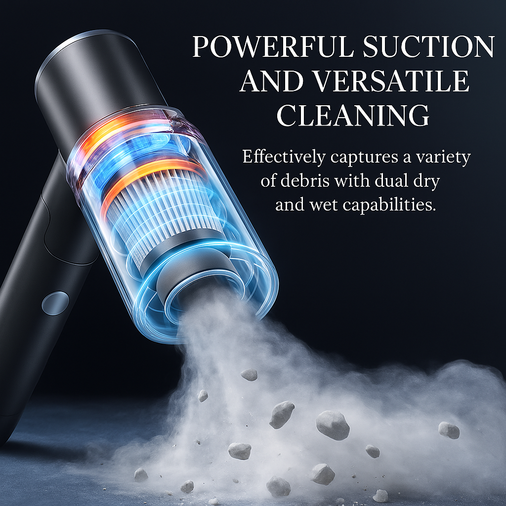 DustAway Pro Cordless Car Vacuum